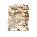 Buchen Brennholz Premium 33cm, rindenfrei auf Palette im Netz, ca. 1,6 srm-1rm, 500 kg