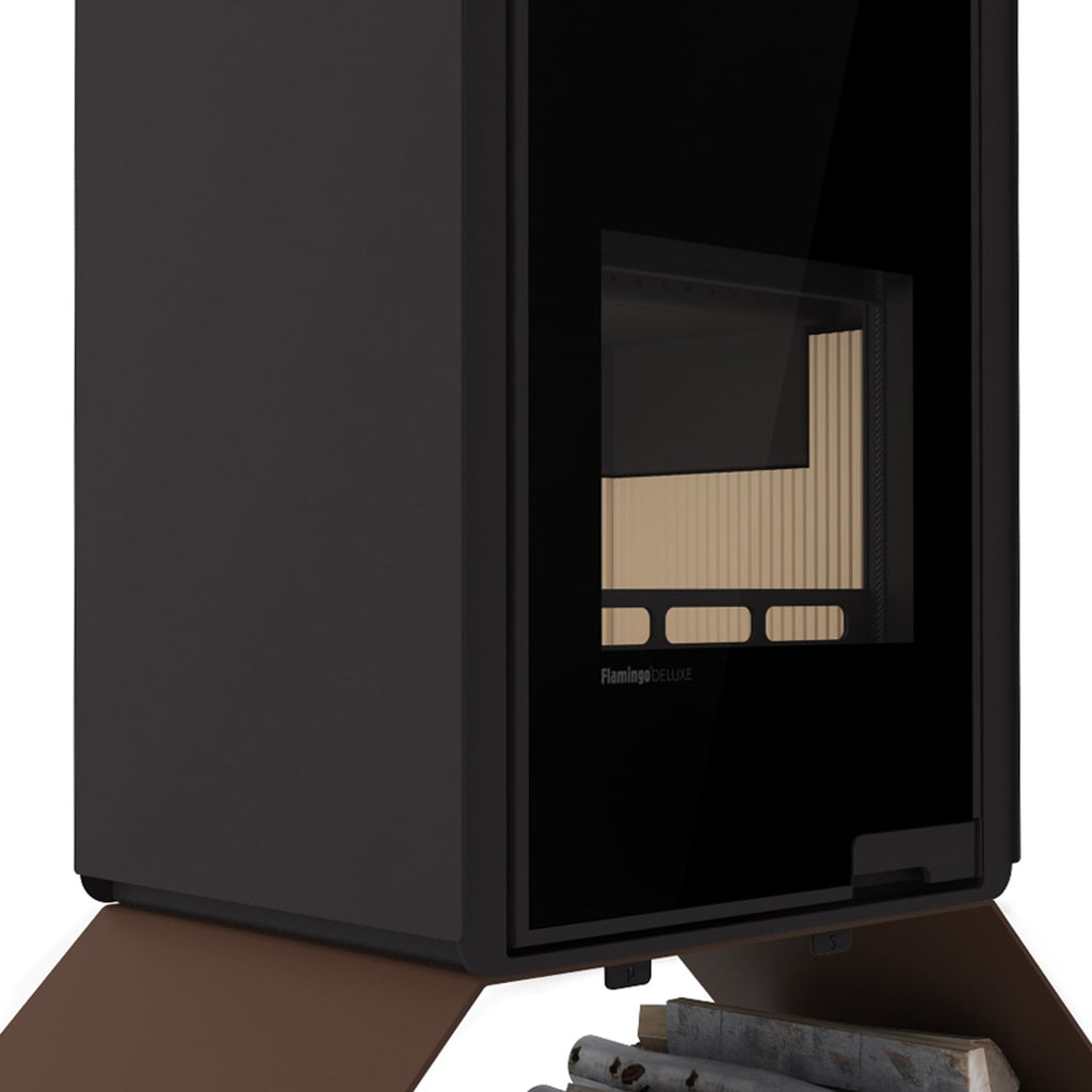 HS Flamingo Deluxe Senai Kaminofen Braun