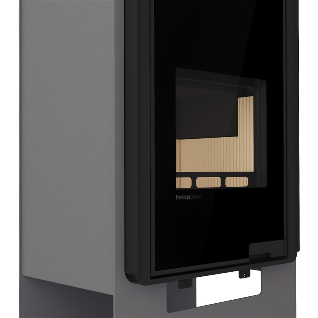 HS Flamingo Deluxe Singa Kaminofen Grau